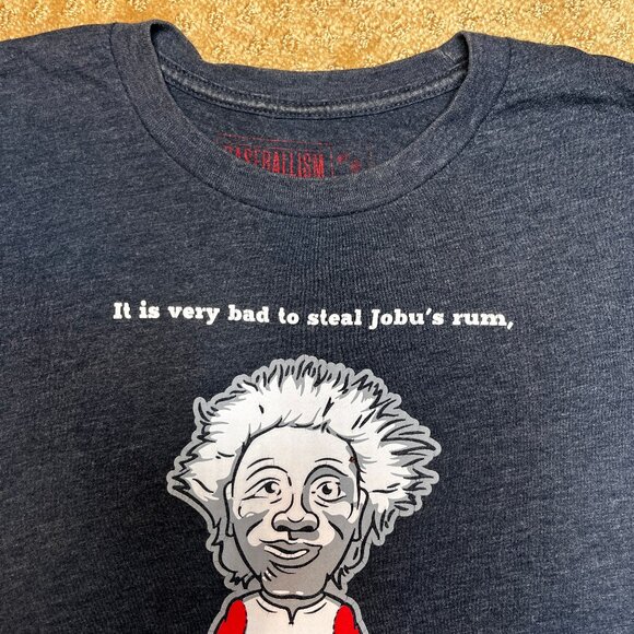 Baseballism Major League t-shirt cleveland Indians Dark Grey Size M Jobu's Rum - Picture 3 of 7